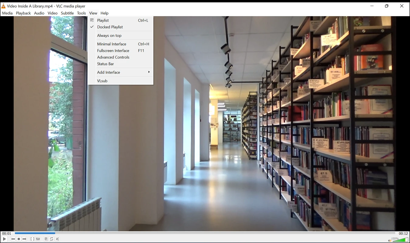 VLC media player Screenshot