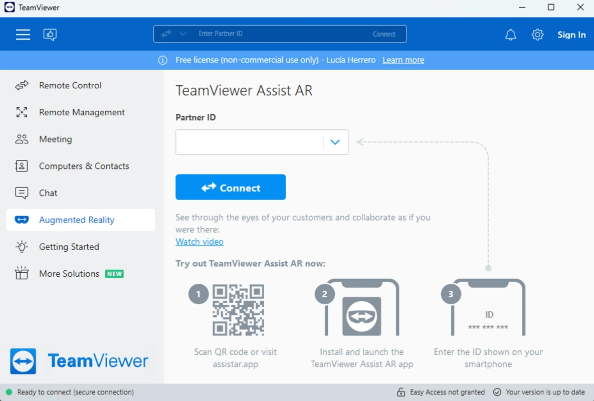 TeamViewer Screenshot