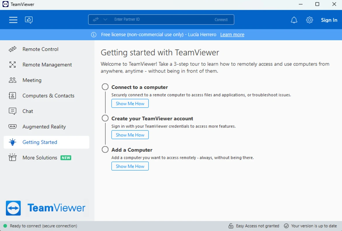 TeamViewer Screenshot 2