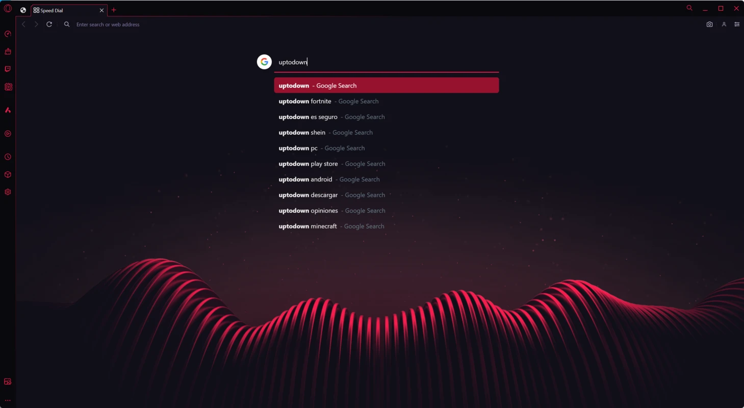 Opera GX Screenshot