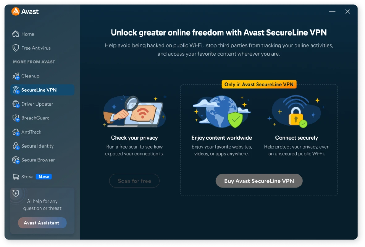 Avast One 2026 Screenshot 2
