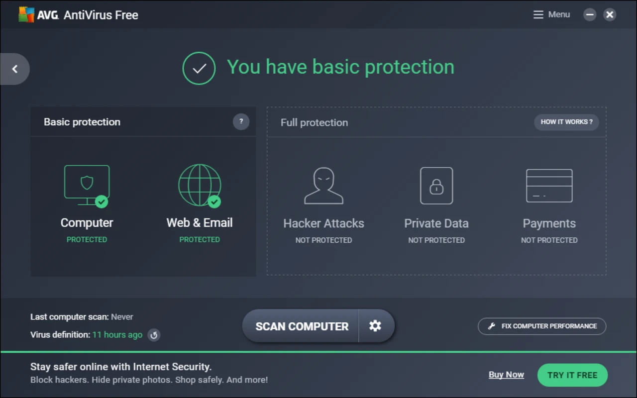 AVG Ultimate Screenshot 2