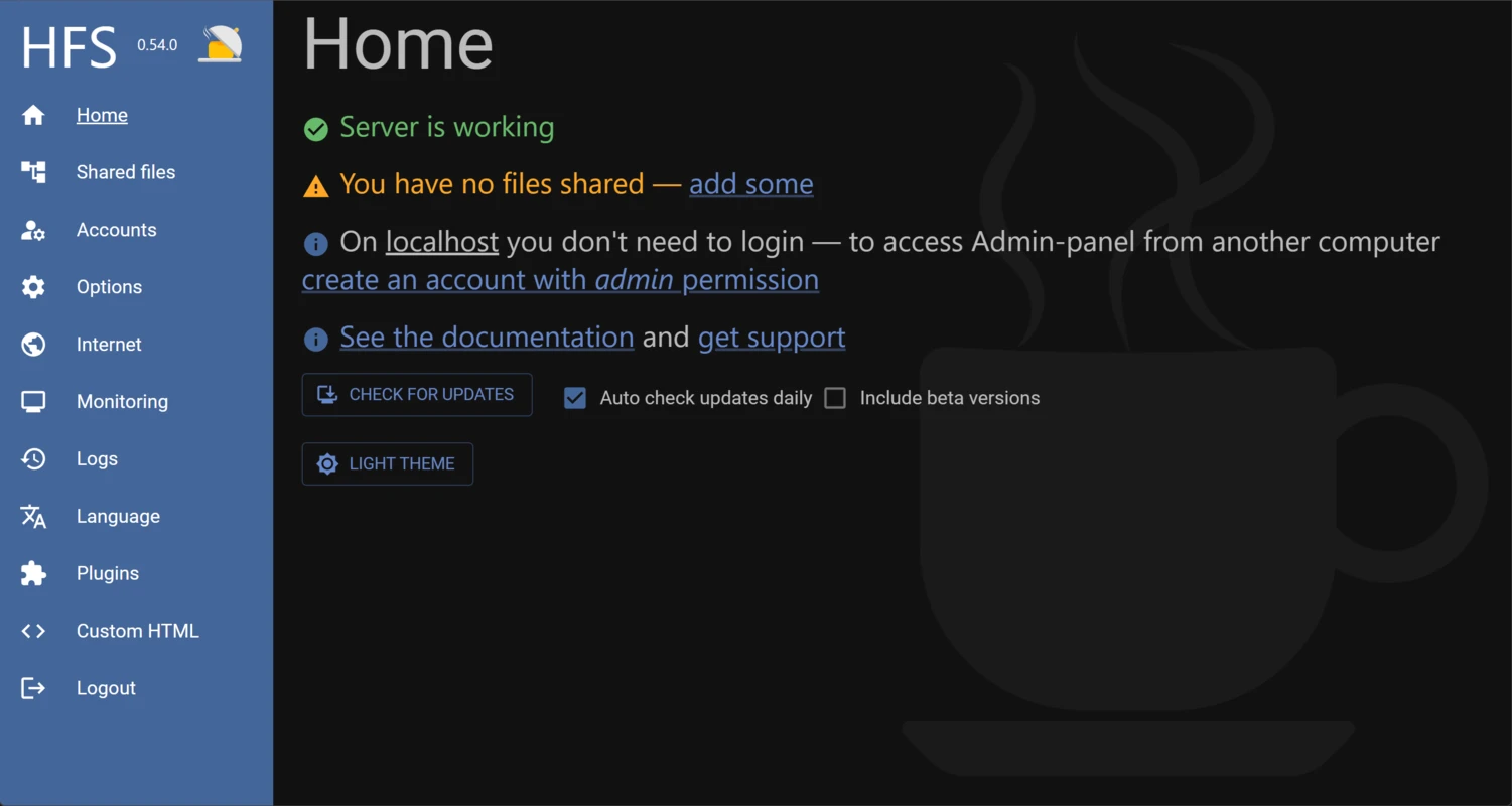 HFS – HTTP File Server Screenshot 5